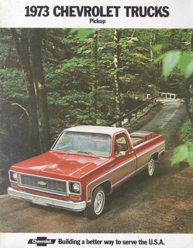 1973 Chevrolet Pickups Brochure